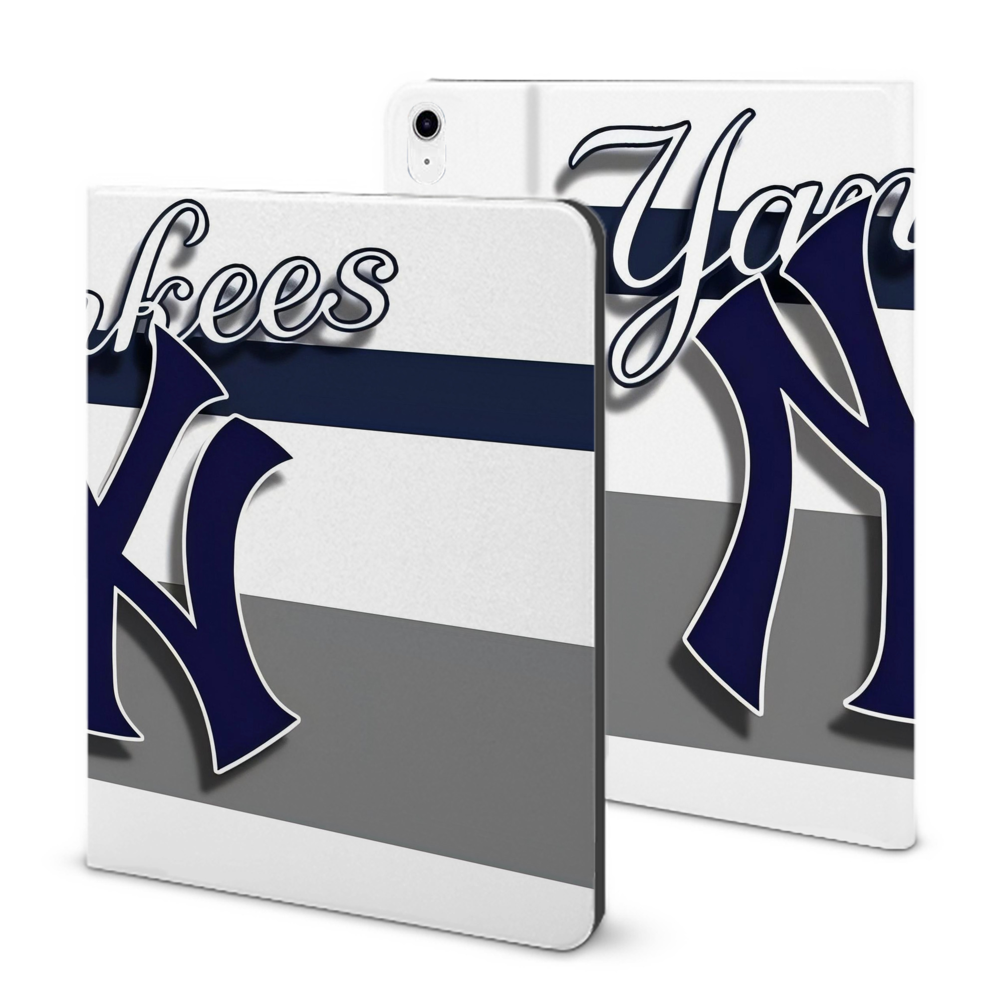 New York Yankees 356 IPad Case Without Pencil Slot – Book-Style Cover With PU Leather & TPU – Slim, Durable, Scratch-Resistant, Full Protection & Easy Access